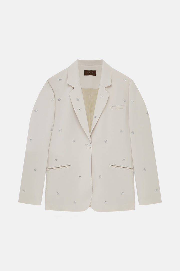 Star Blazer Beige