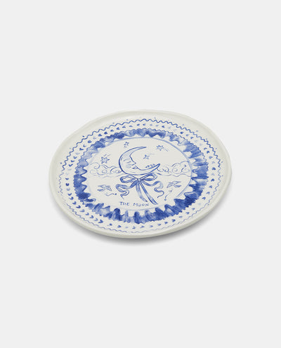 The Moon Ceramic Plate