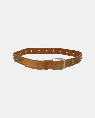 Brown Studded Belt