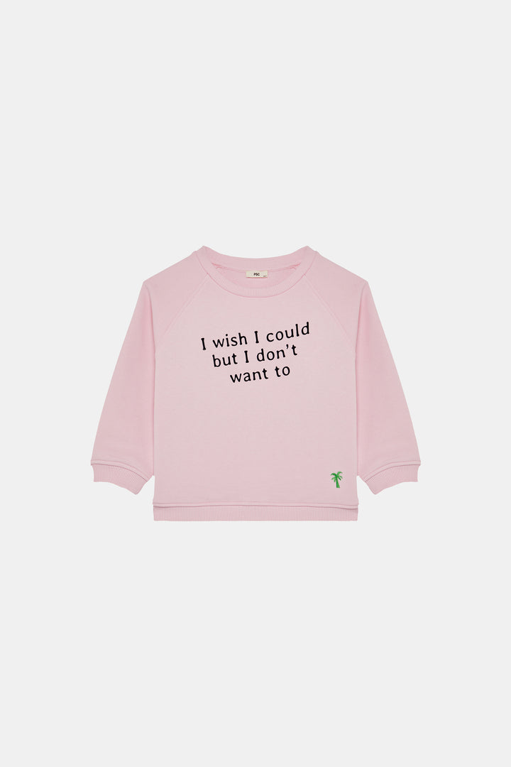 Wish Pink Sweatshirt