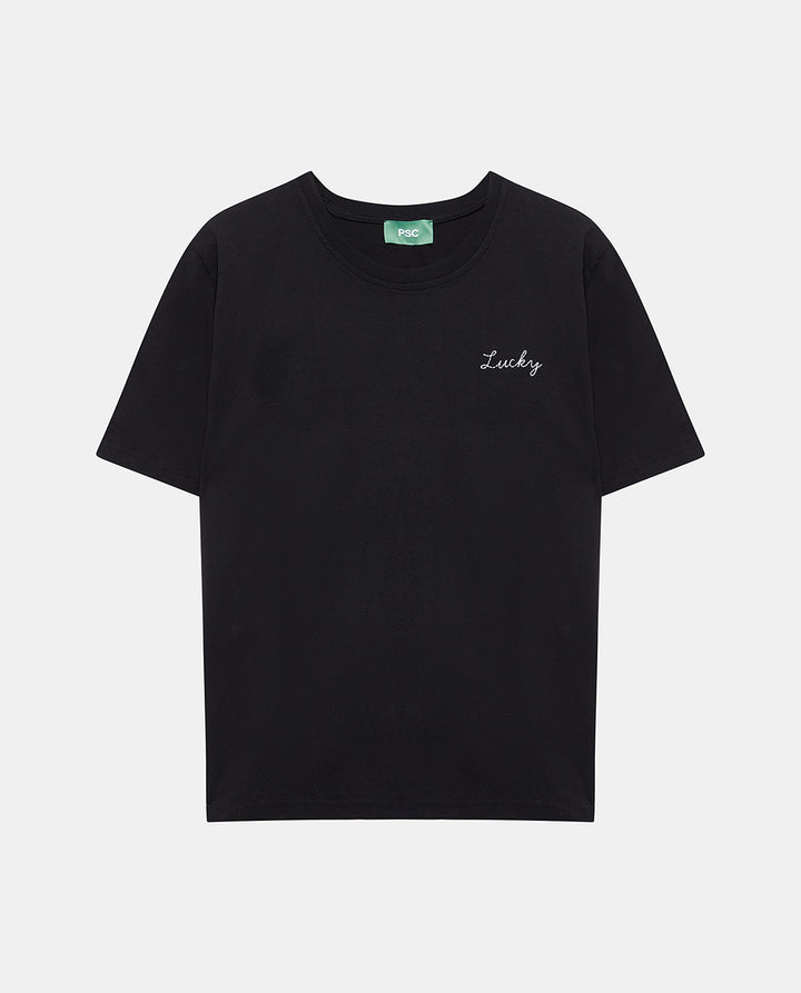 Lucky Black T-Shirt