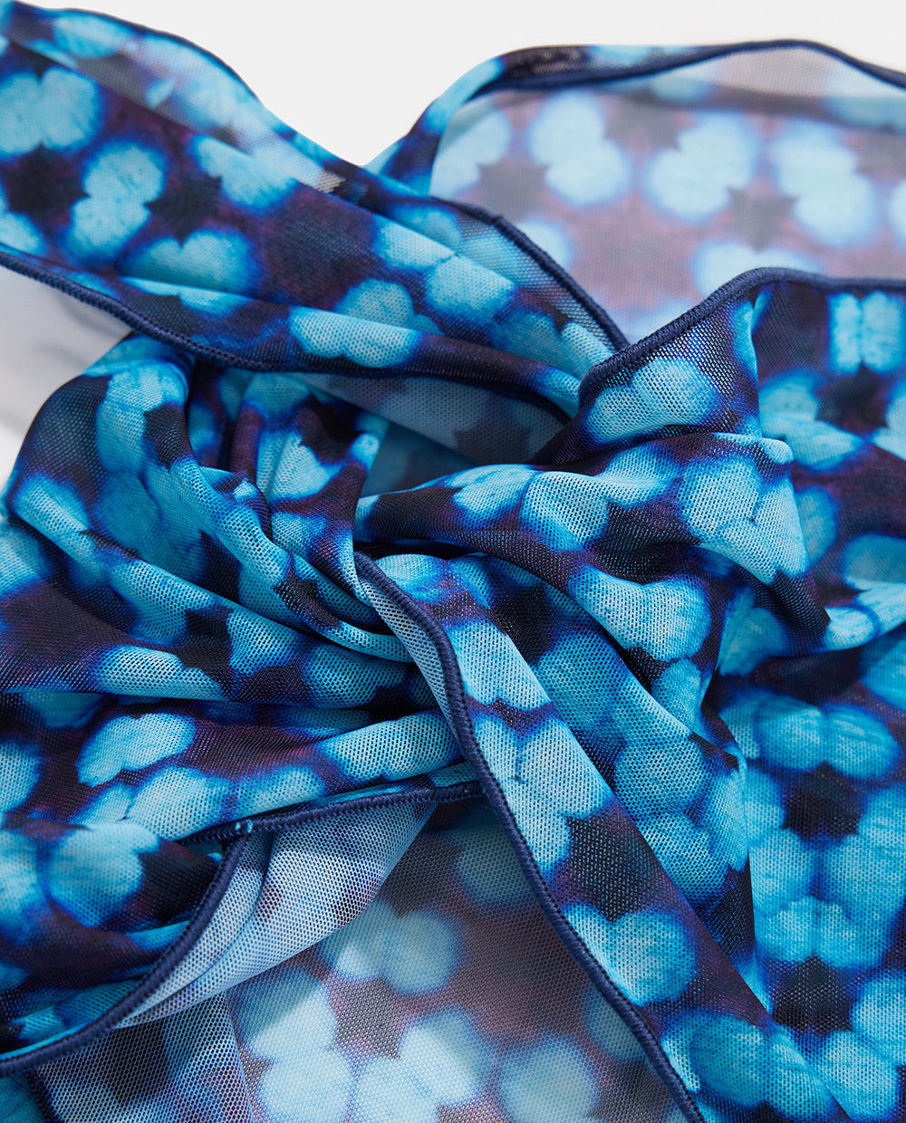 Blue Tie Dye Cover Up