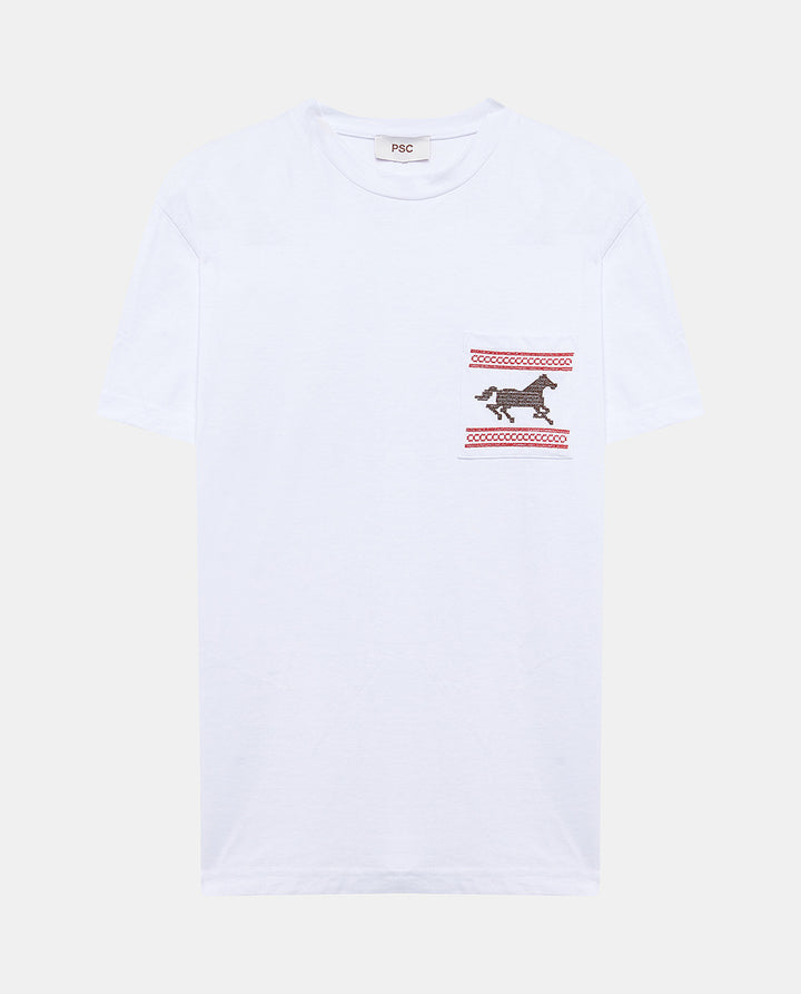 Horse White T-Shirt