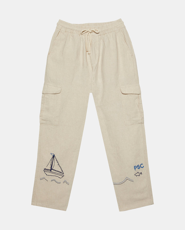 Linen Blend Trousers