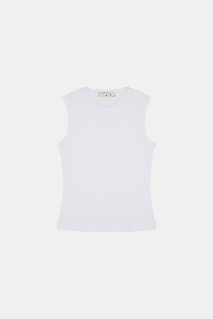 PSC Tank Top White