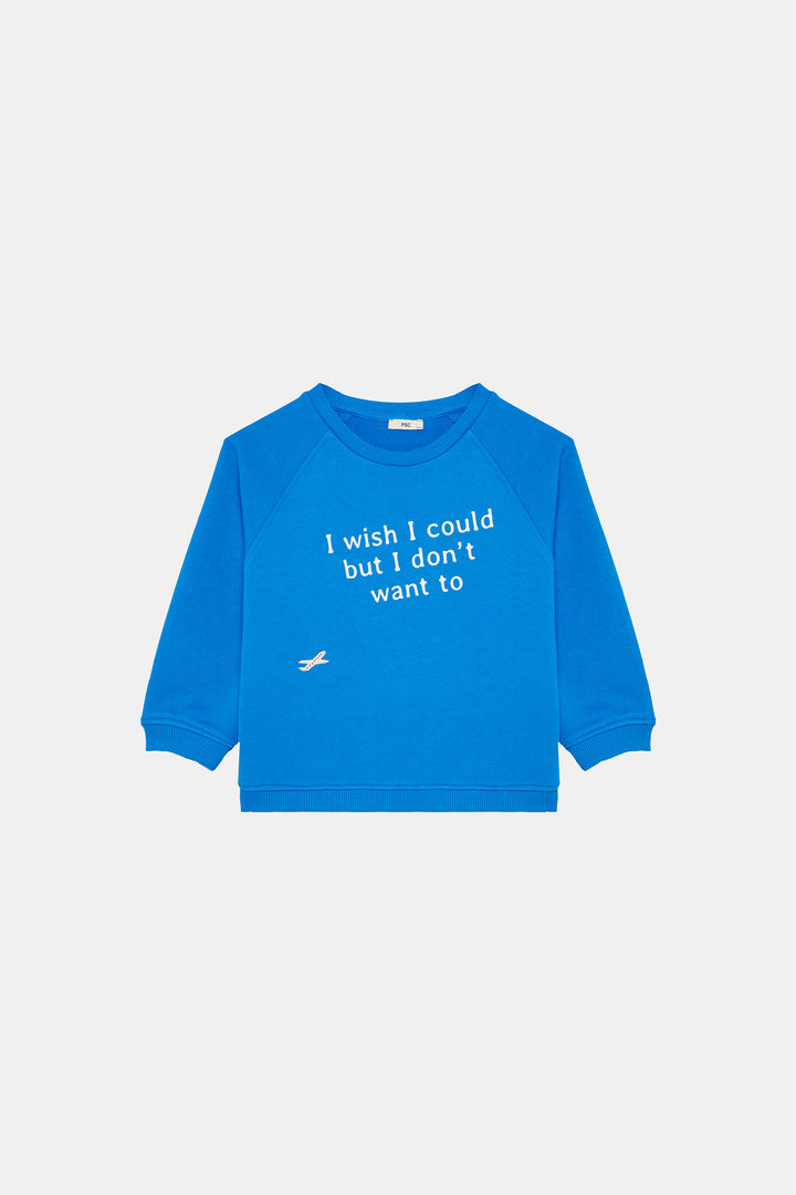 Wish Blue Sweatshirt