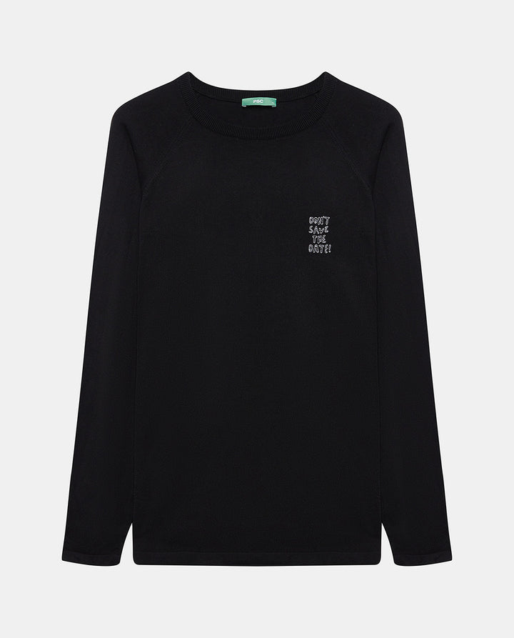 Date Black Jumper