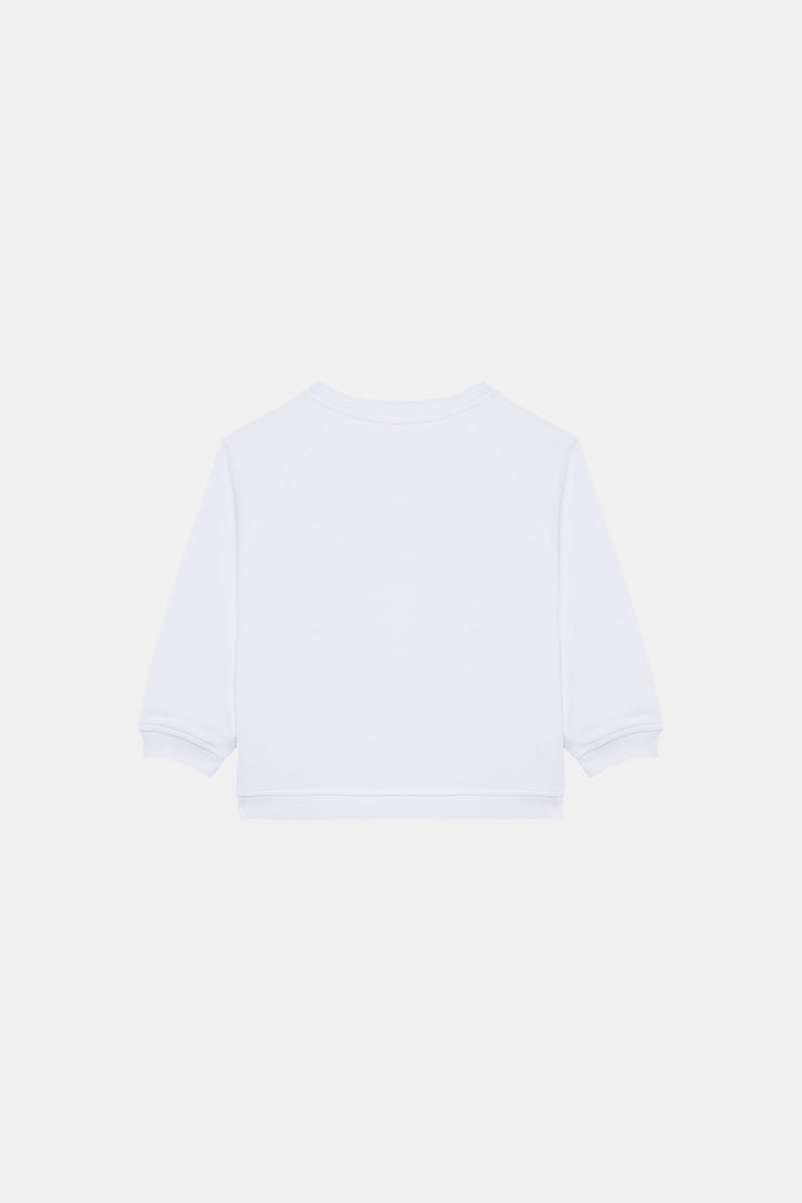 Serial White Sweatshirt
