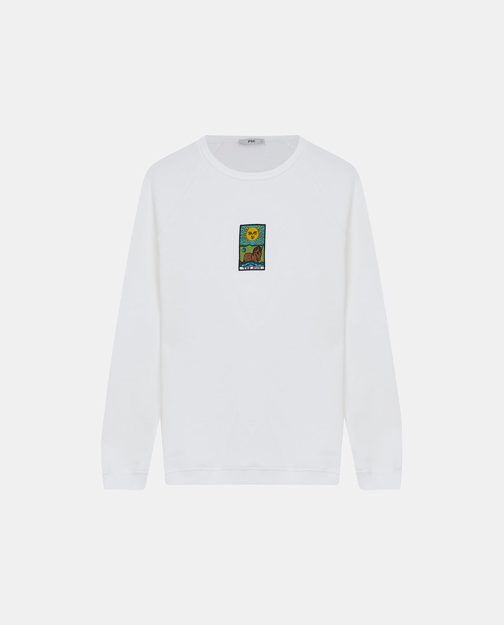 THE SUN WHITE SWEATSHIRT