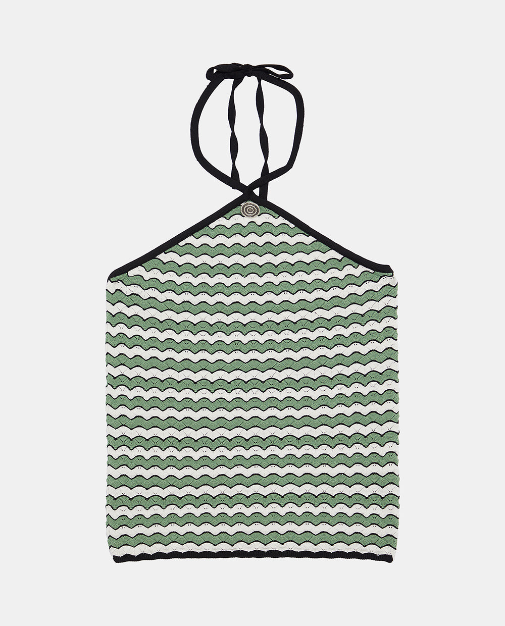 Green Knitted Top