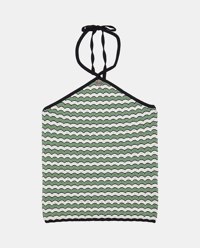 Green Knitted Top