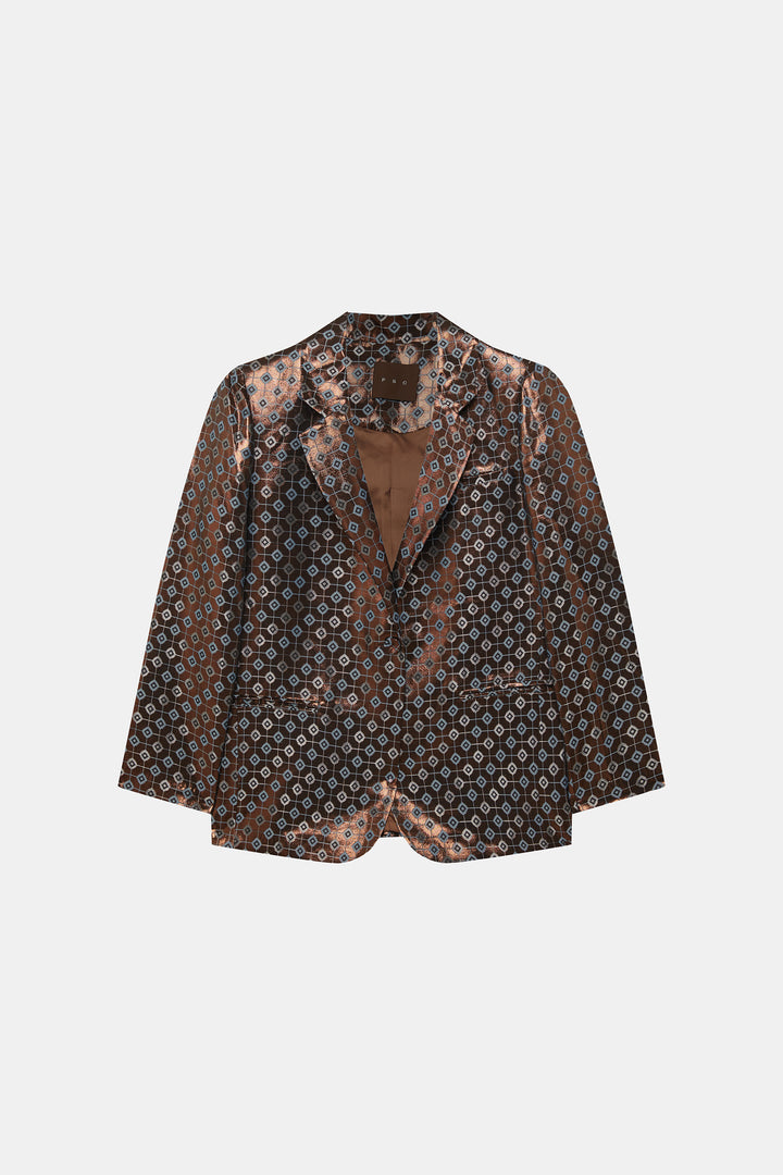 Geo Shine Blazer