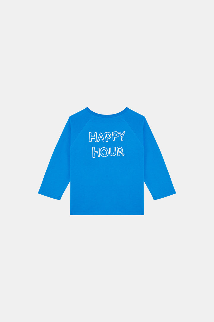 Happy Blue Long Sleeve