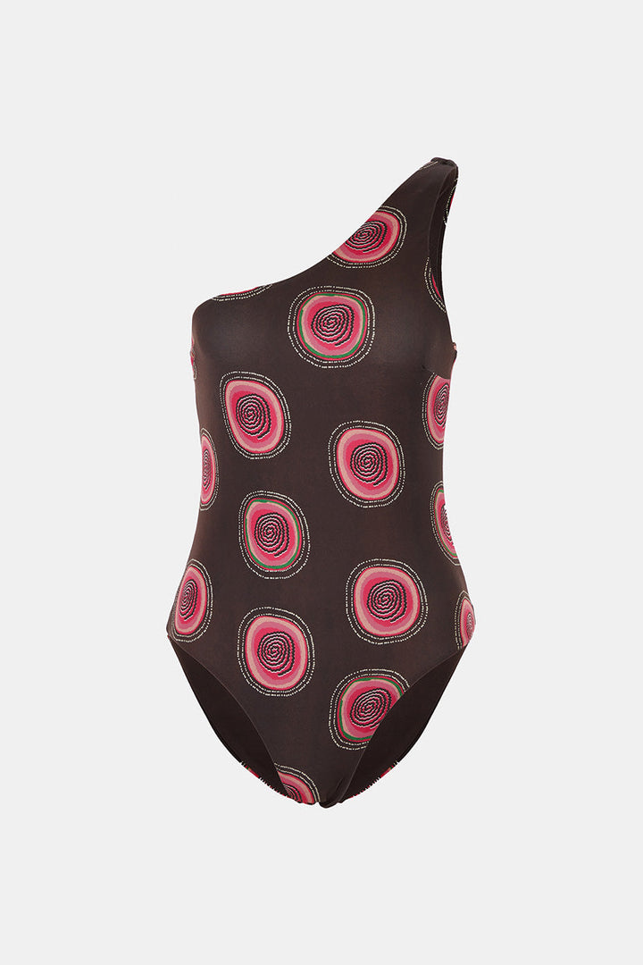 Pink Swirl Swimsuit