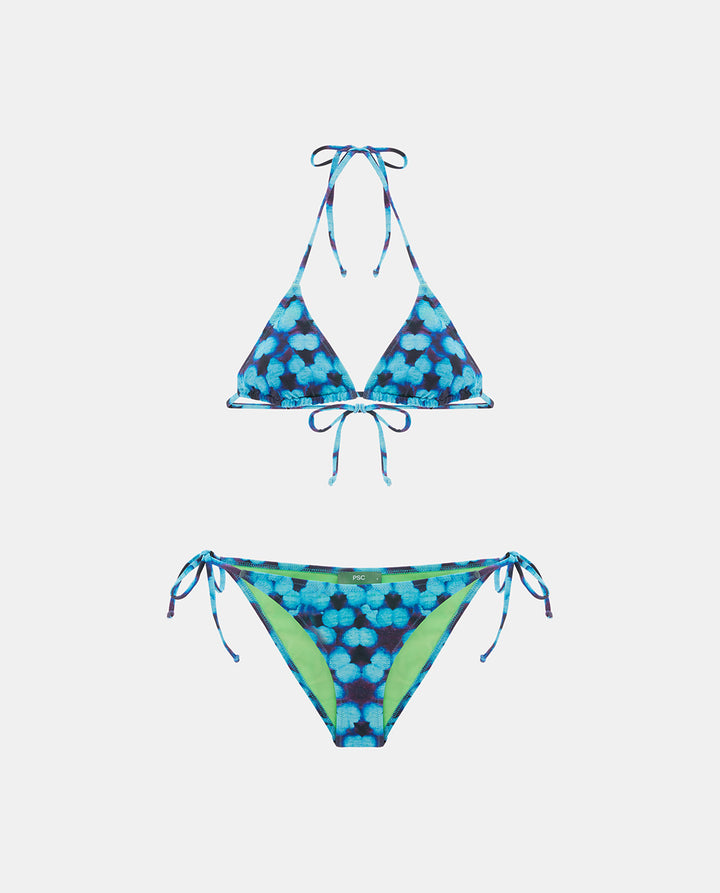 Blue Tie Dye Bikini
