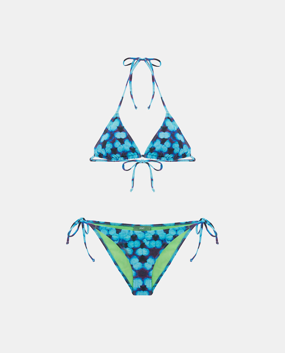 Blue Tie Dye Bikini