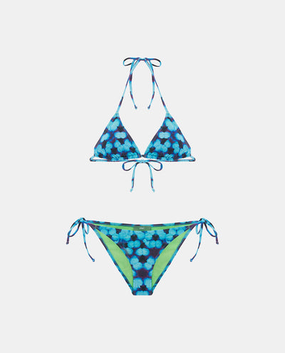 Blue Tie Dye Bikini