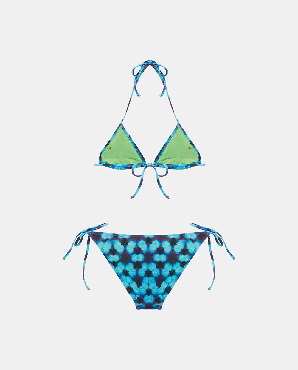 Blue Tie Dye Bikini