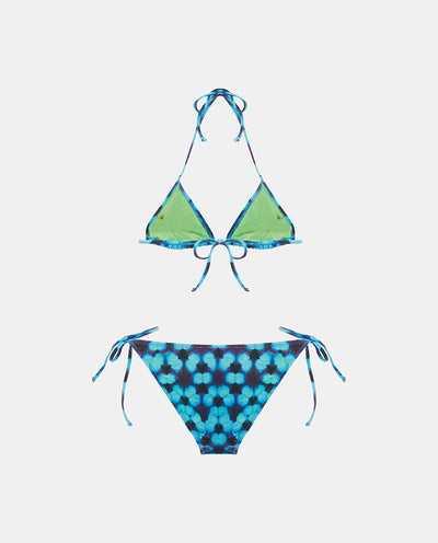 Blue Tie Dye Bikini