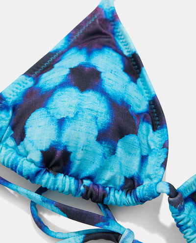Blue Tie Dye Bikini