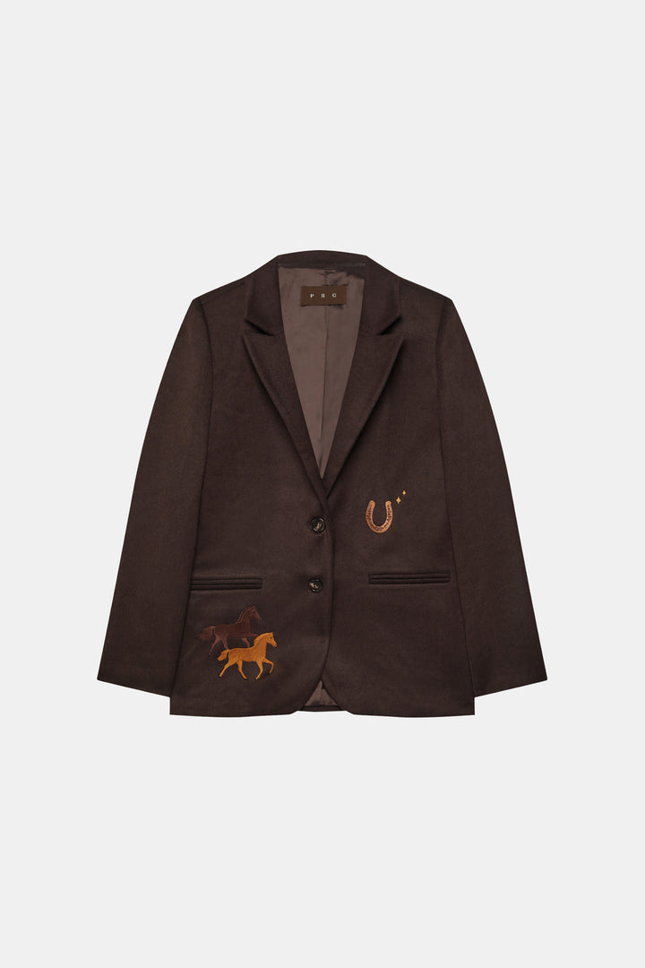 Winter Blazer Kahverengi