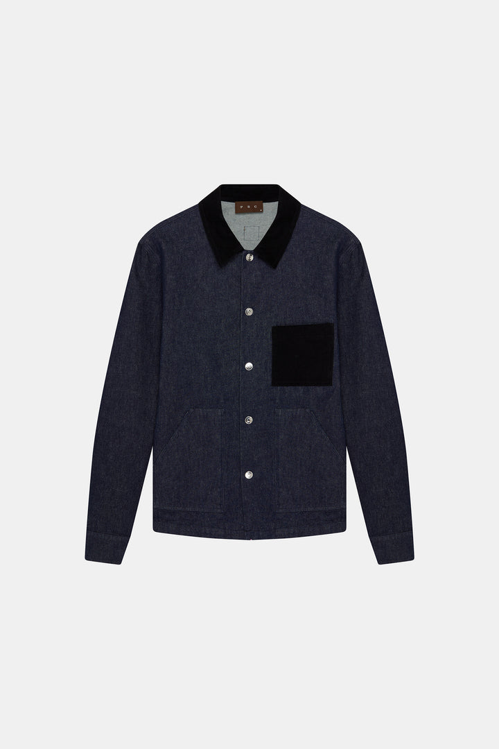 Denim Mix Overshirt
