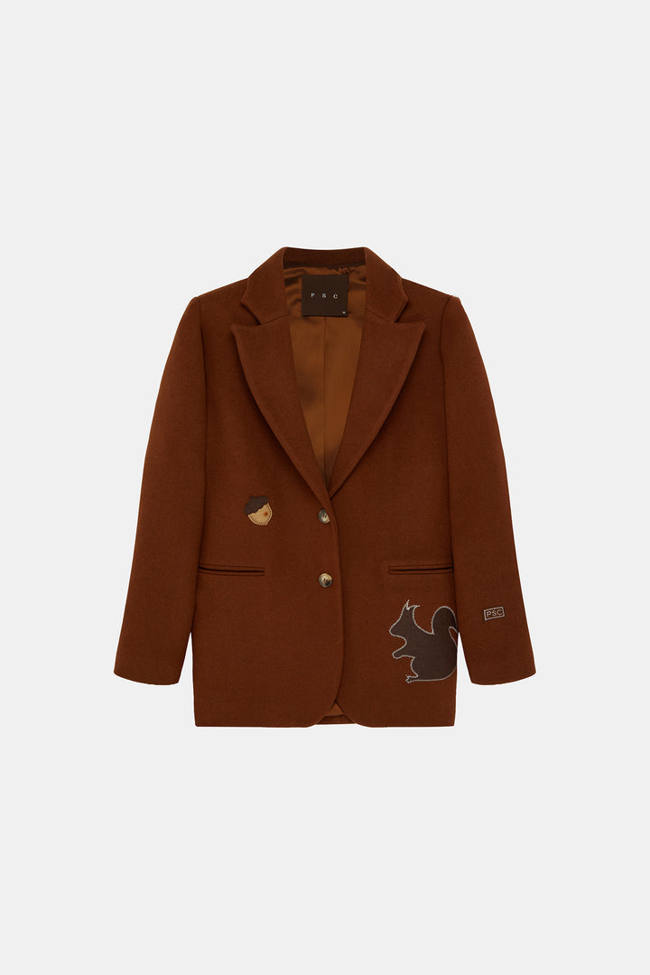 Winter Blazer Brown