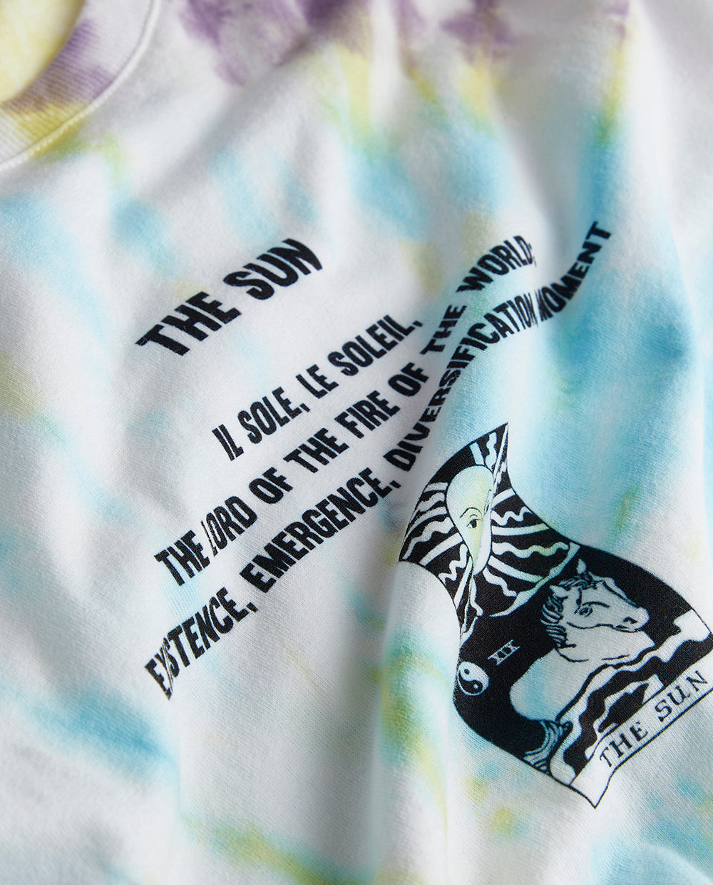 THE SUN TIE DYE T-SHIRT