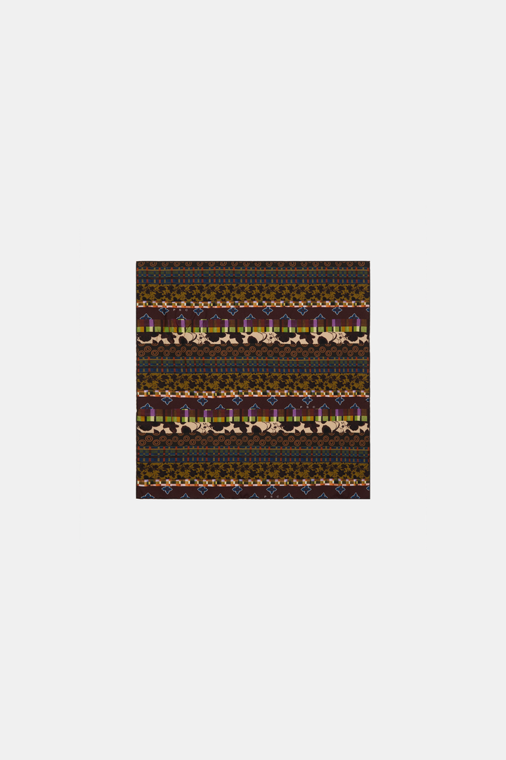 Mix Print Scarf 55x55