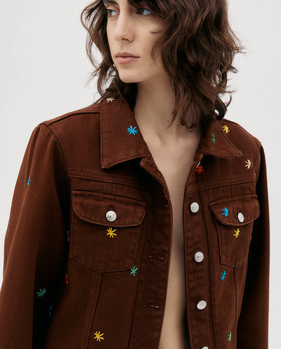 STAR BROWN JACKET