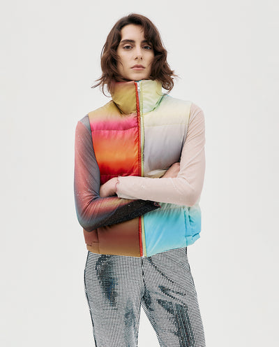 GRADIENT PUFF VEST