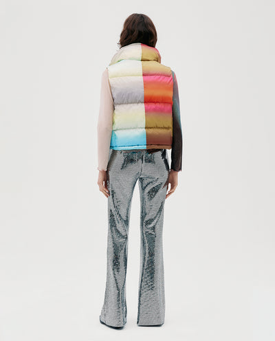 GRADIENT PUFF VEST