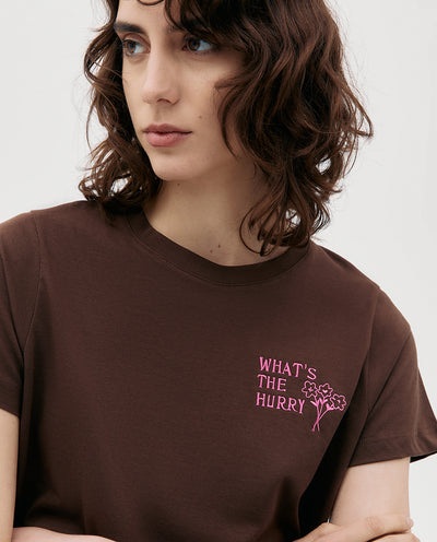 HURRY UP PETITE T-SHIRT