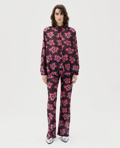 PINK FLORAL SHIRT