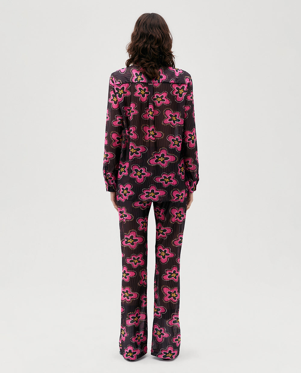 PINK FLORAL SHIRT