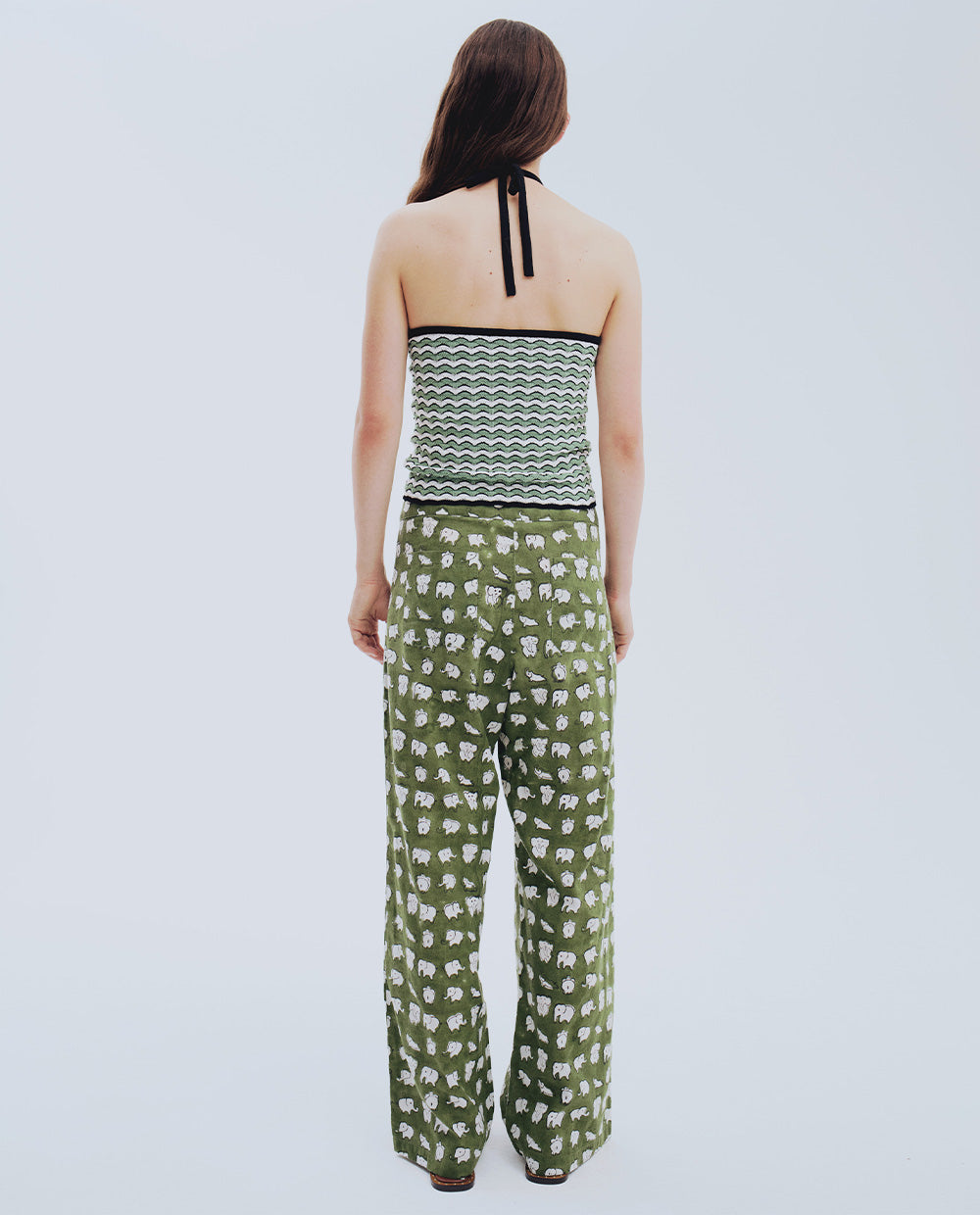 Green Knitted Top