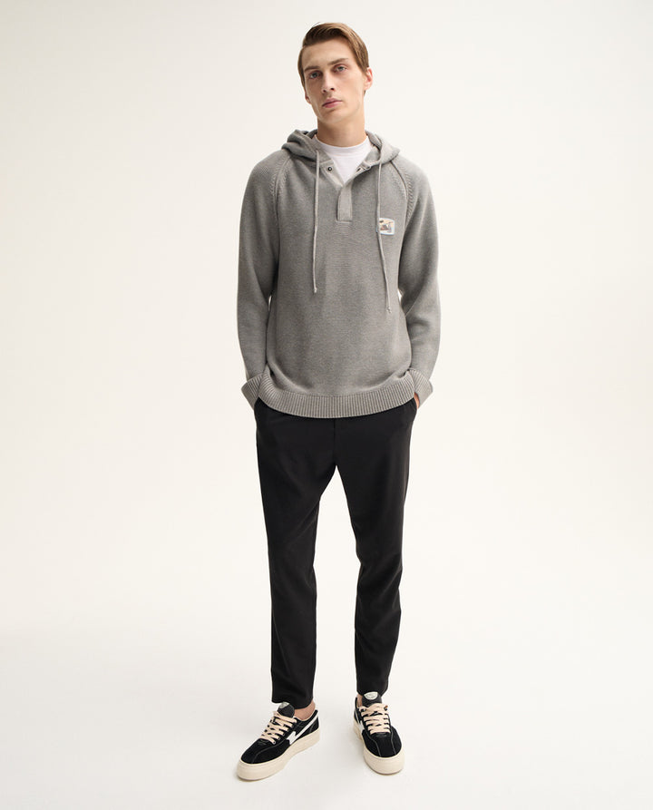 Ski Knitted Hoodie