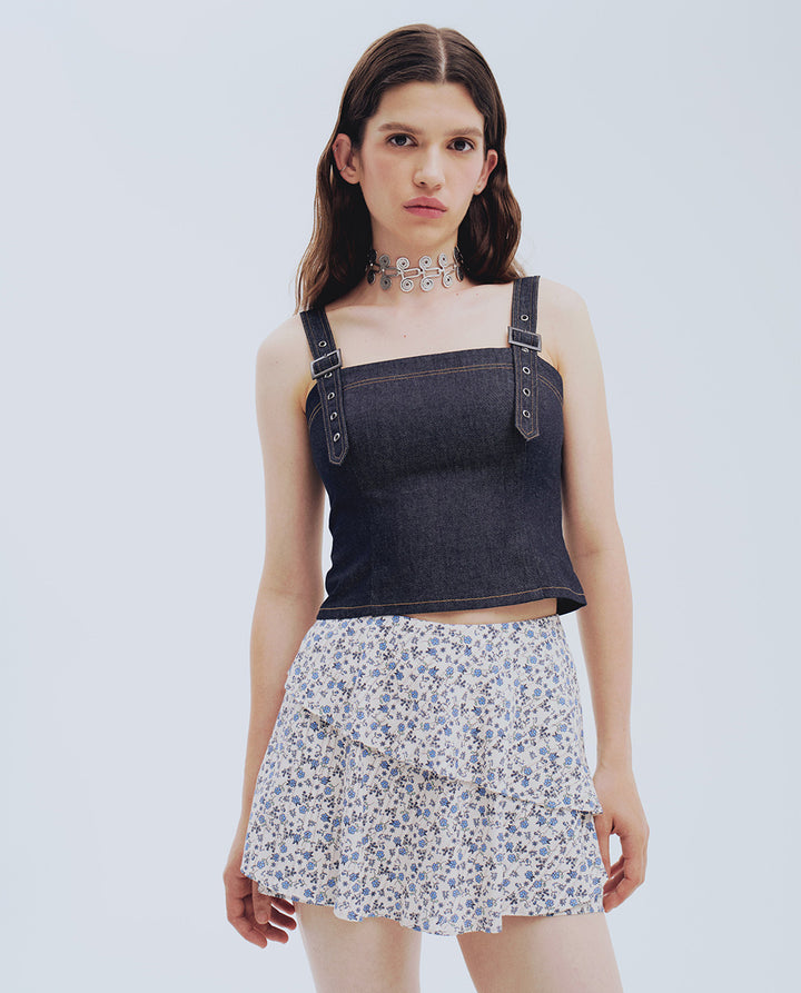 Ditsy Skort