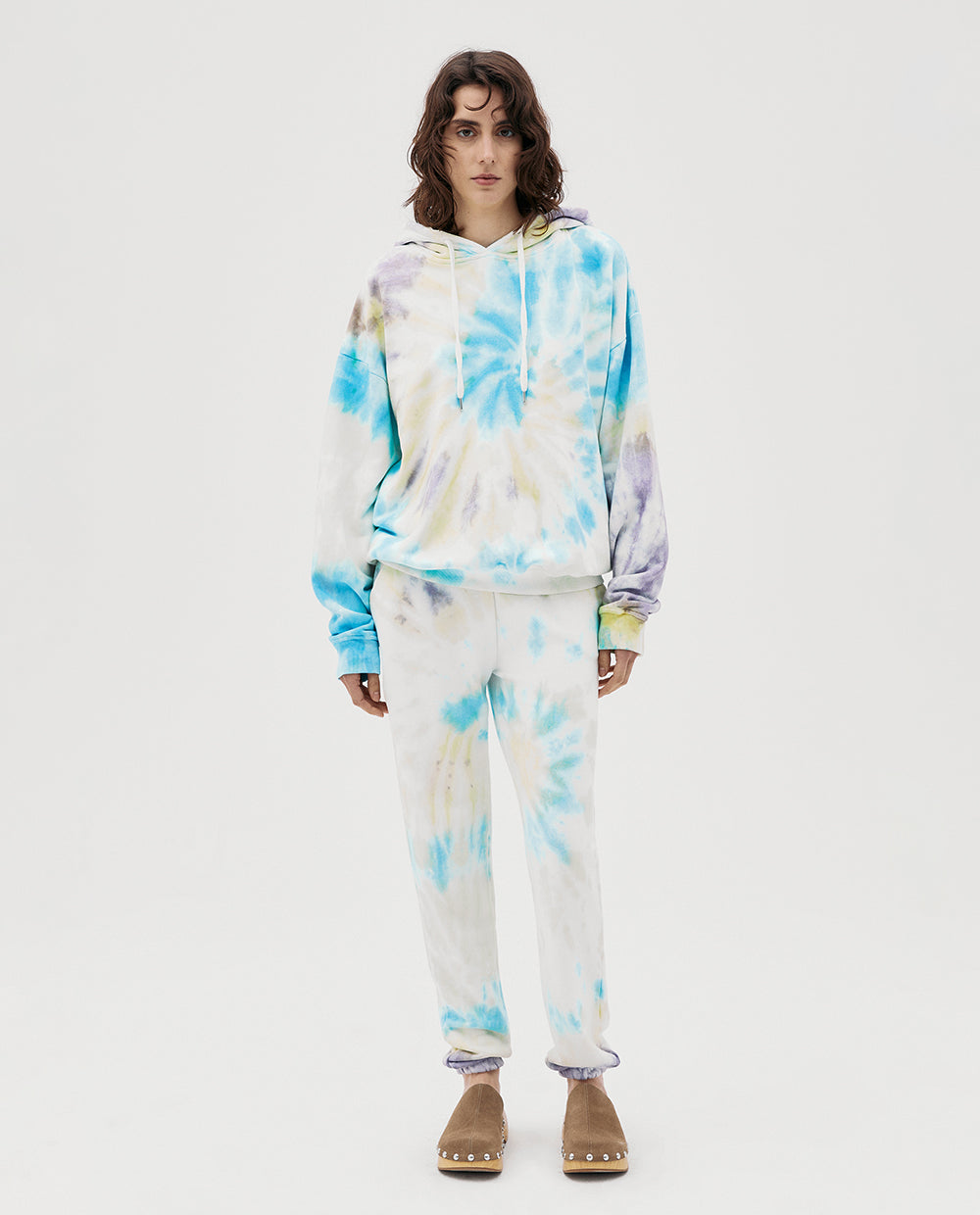 SKY TIE DYE HOODIE