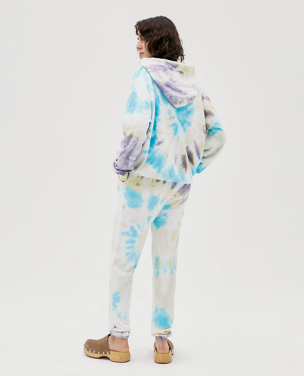 SKY TIE DYE HOODIE