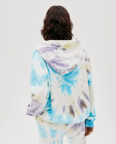 SKY TIE DYE HOODIE