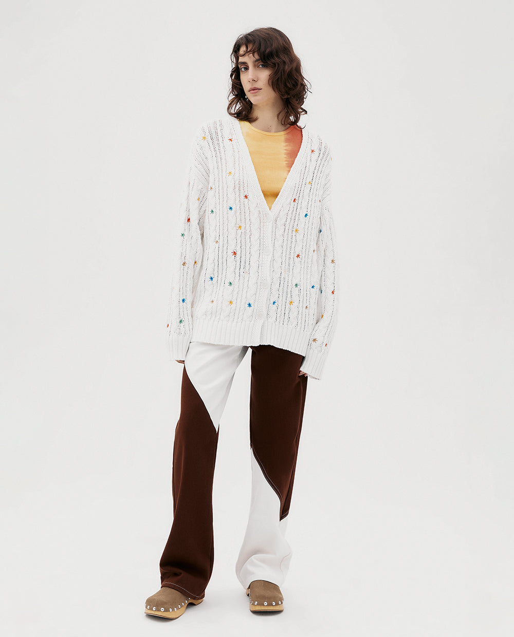 EMBROIDERED CARDIGAN