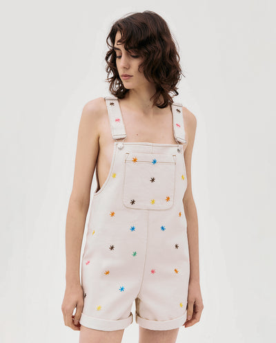 DENIM SHORTALL