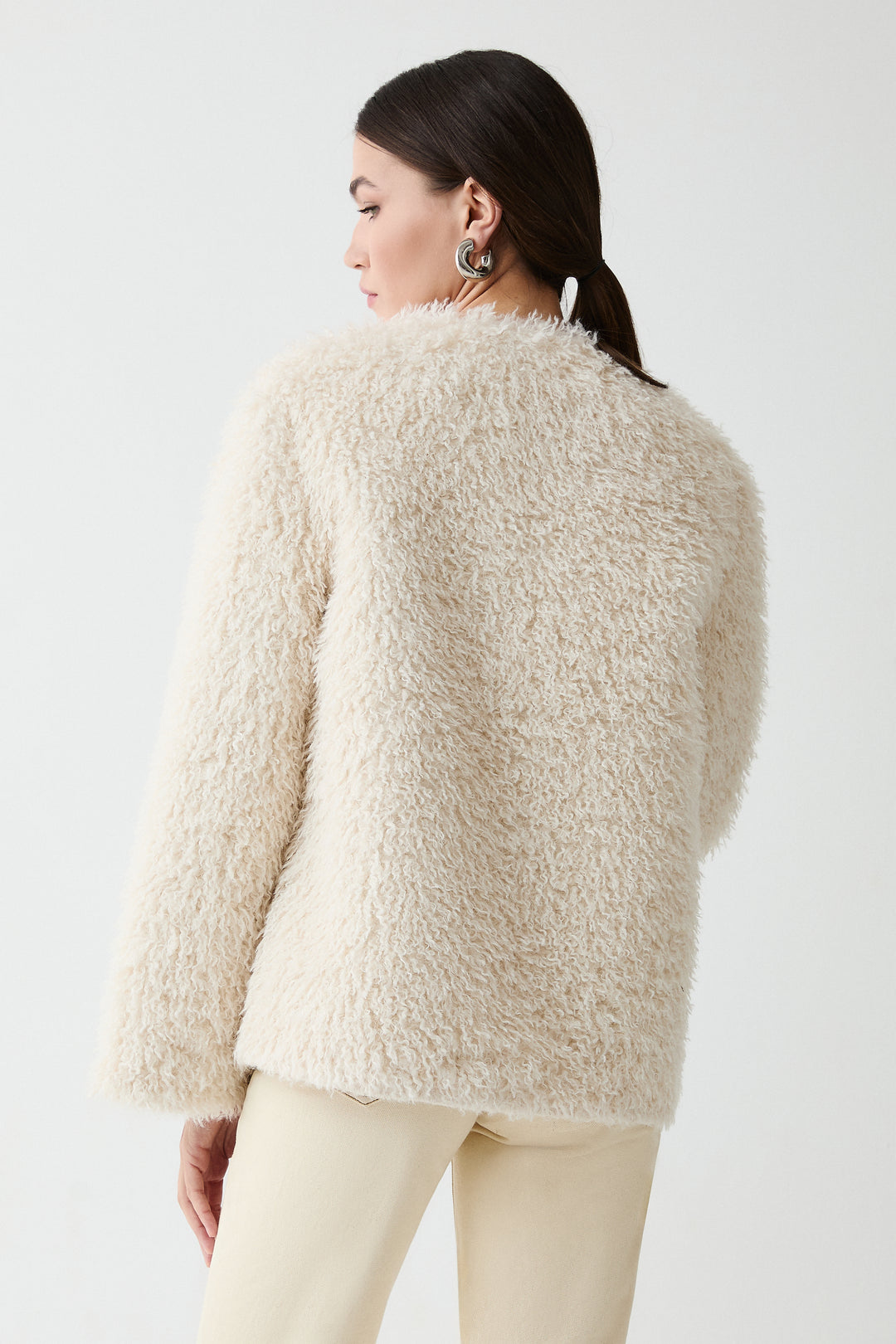 Pia Coat White