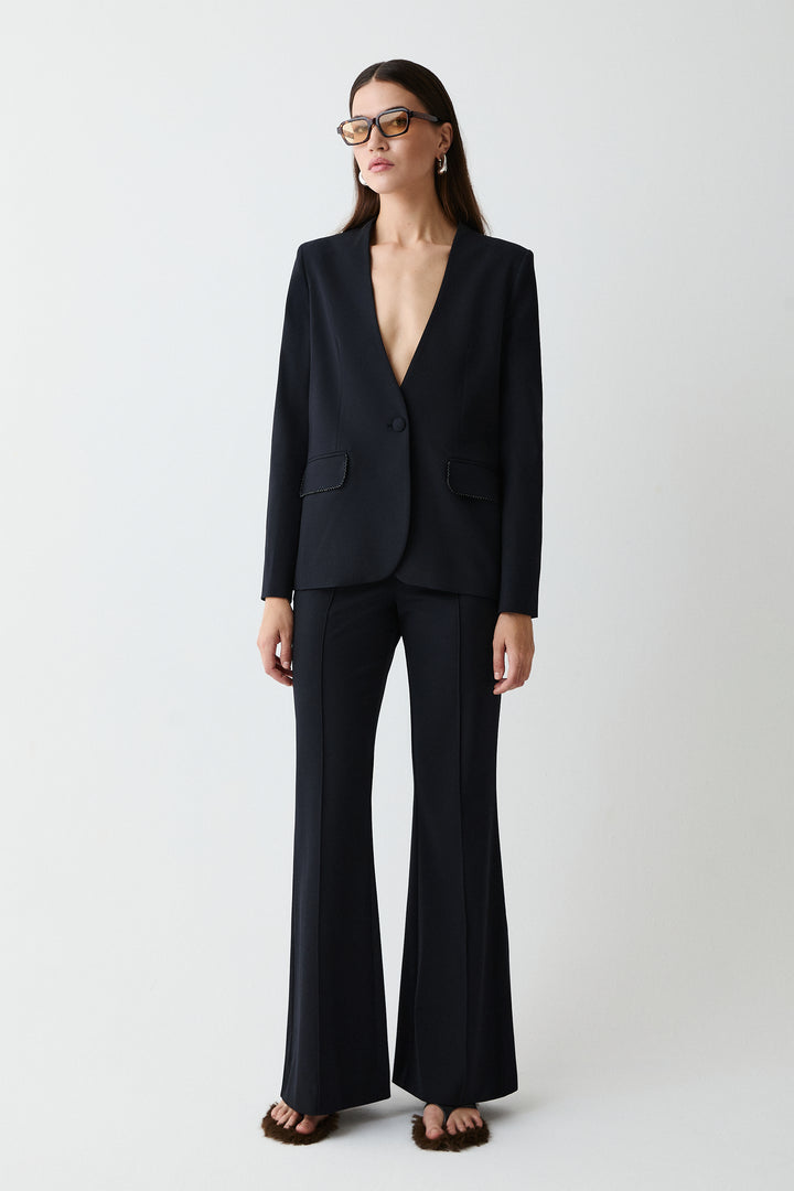 Leon Trousers Black