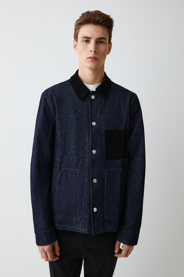 Denim Mix Overshirt
