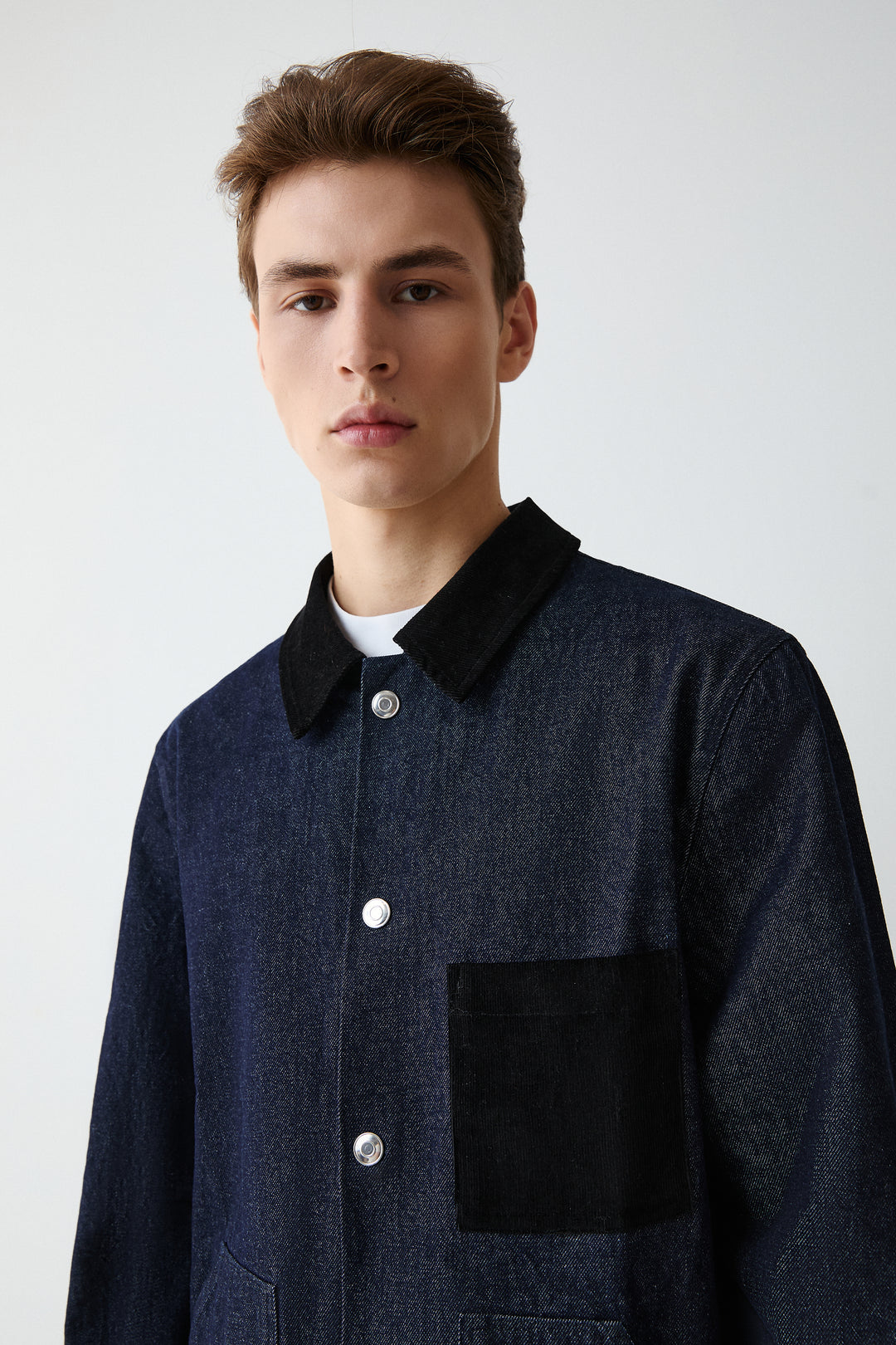 Denim Mix Overshirt