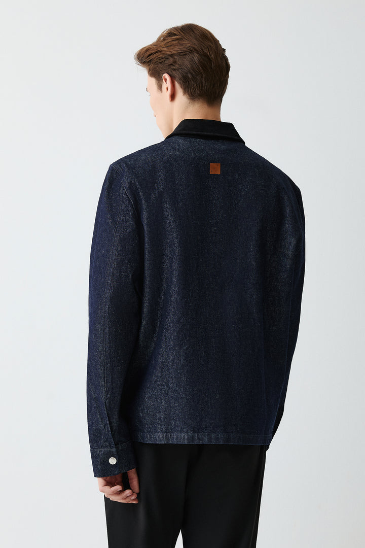 Denim Mix Overshirt