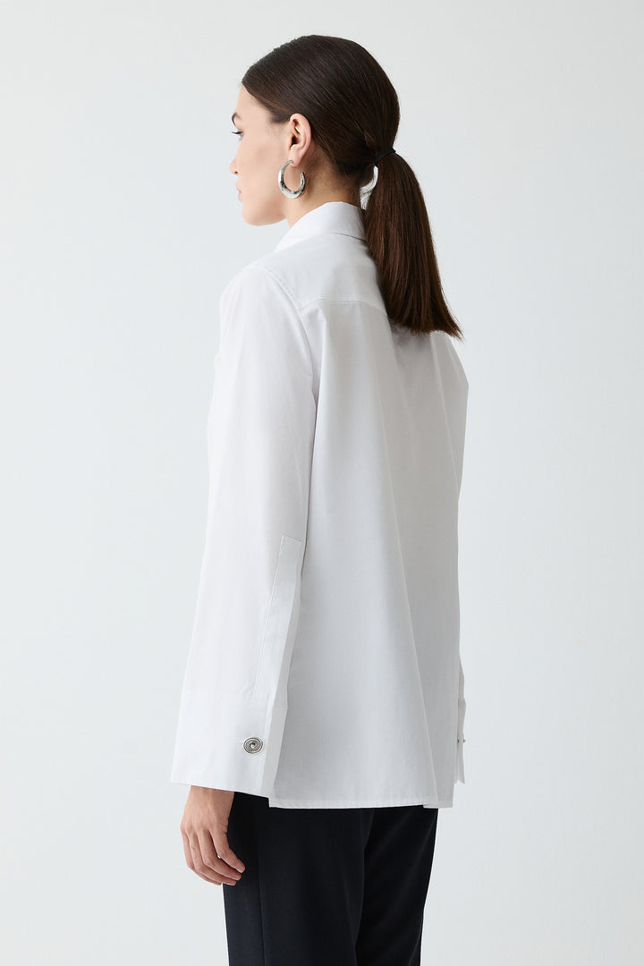 Tuxedo Shirt White