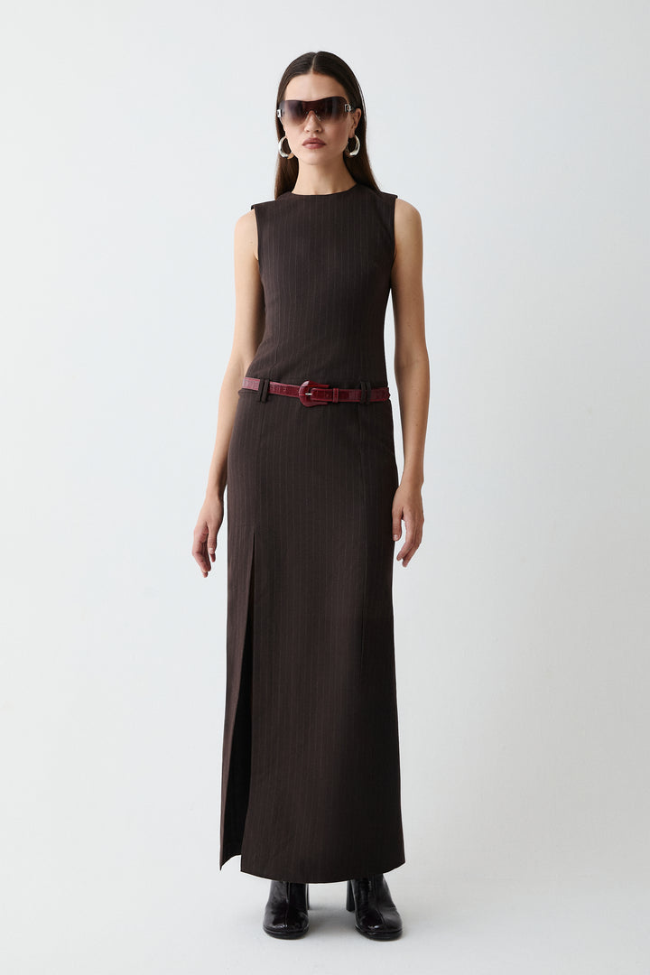 Pinstripe Dress